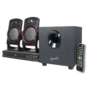 Supersonic SC-35HT 2.1 Channel DVD Home Theater System, DVD/CD/VCD/SVCD/MP3 P...