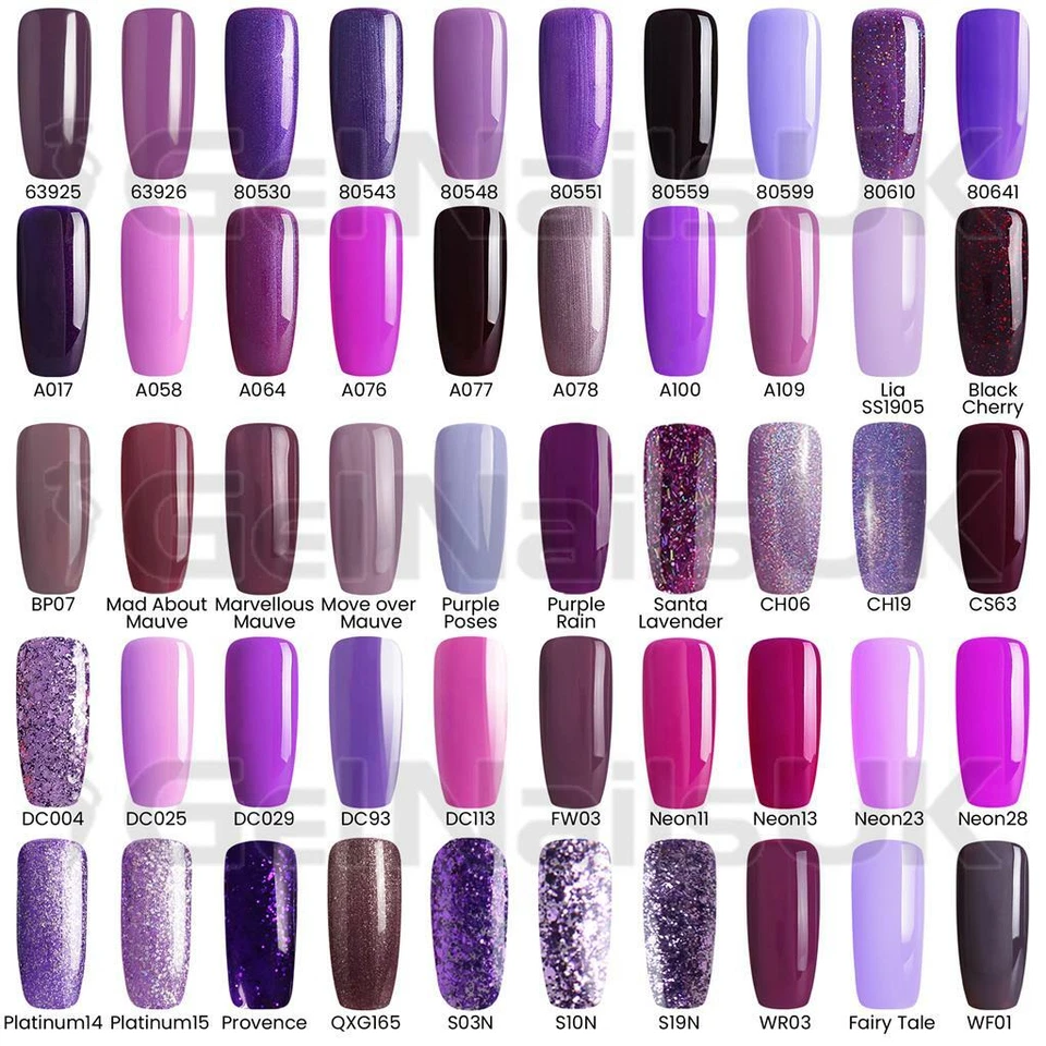 Bluesky MOST WANTED PURPLE Collection UV LED Soak Off Nail Polish Gel Polish - Image 1 of 1