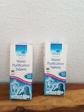 Multi Packs Available Bulk Buy. OASIS WATER PURIFICATION TABLETS 8.5mg 50's 