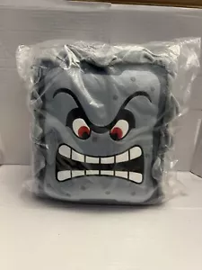 Nintendo Super Mario Thwomp Block Mega Plush 15" TOMY Club Mocchi Mocchi New - Picture 1 of 6