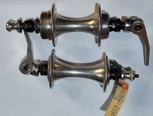 NO BRAND FRONT and REAR HUB 36 HOLES USED GOOD STATE - Picture 1 of 13