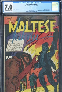 FEATURE BOOK #48 - Malteser Falke - 7.0, OW-W - Hammett - Film - Golden Age - Bild 1 von 3