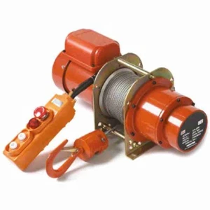 Verricello argano elettrico monofase 220V. fune m.30 in acciaio per sollevamento - Foto 1 di 2
