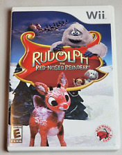 Rudolph the Red-Nosed Reindeer Classic Holiday Claymation Nintendo Wii Complete