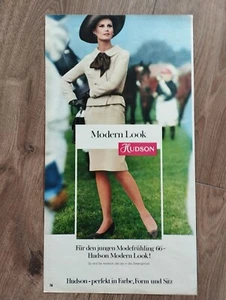 ORIGINAL REKLAME WERBUNG 1966 HUDSON Strümpfe - Bild 1 von 1
