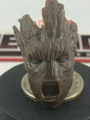 MARVEL LEGENDS HB 2013 MCU GOTG ANGRY GROOT 1:12 HEAD CAST FOR 7IN BAF FIGURE - Image 1 of 4