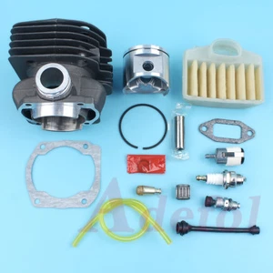 BIG BORE Cylinder Piston Kit for Husqvarna 372 371 365 362 NIKASIL PLATE 50MM - Picture 1 of 7