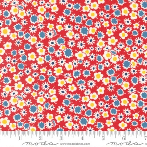 MODA FABRICS #21813 12 "SWEET MELODIES" 30.S FLORAL BTY - Picture 1 of 1