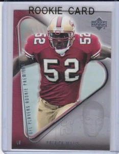 TARJETA DE NOVATO PATRICK WILIS San Francisco 49ers 2007 ESTRENO DE MAZO SUPERIOR - Imagen 1 de 2