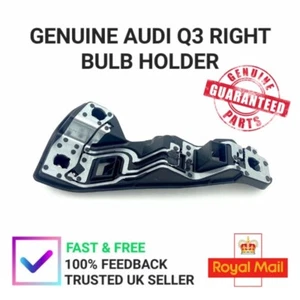 NUEVO ORIGINAL AUDI Q3 2012-2018 O/S SOPORTE BOMBILLA TRASERA DERECHA 8U0945222 - Imagen 1 de 4
