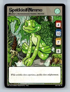 Neopets TCG - Speckled Nimmo 93/150 - Darkest Faerie - Wizards of the Coast - Picture 1 of 2