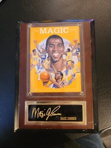 1993 Magic Johnson Sports Impressions NBA Superstar Collectors Plaque Limited!  - Picture 1 of 1