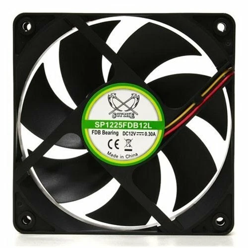 SCYTHE KAMA FLOW 2 120MM X 25MM FAN - 900 RPM W/ EXTRA FLUID DYNAMIC BEARING (SP - Image 1 of 1