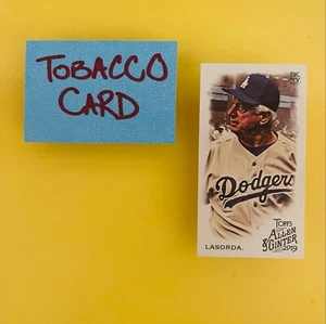 2019 Topps Allen & Ginter #396 Tommy Lasorda Tobacco Mini - Picture 1 of 2