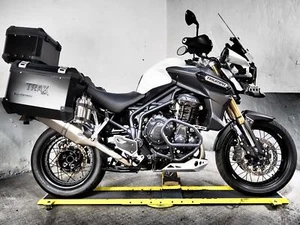 Triumph Tiger Explorer 1215 XC Full luggage ,Arrow exhaust ,crash bars,see video - Picture 1 of 20