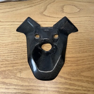 09-12 Ducati 848 1098 1198 Carbon Fiber Ignition Cover - Image 1 of 4