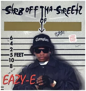 Eazy-E - Str8 Off Tha Streetz Of Muthaphukkin Compton '96 LP US ORG!NM/NM- W/S - Picture 1 of 5