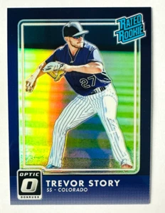Donruss Optic Trevor Story 2016 púrpura Prizm RC #53 ¡Novato con clasificación Rockies! - Imagen 1 de 3