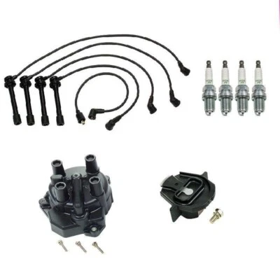KA24DE for Nissan Altima 1997-2001 Tune Up Kit Wire Cap Rotor Spark Plug Filter - Image 1 of 4