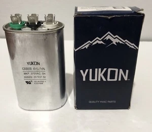 NEW - Yukon CBB65B 45+5 MFD 370V DUAL Capacitor ( Bin 17 - Picture 1 of 4