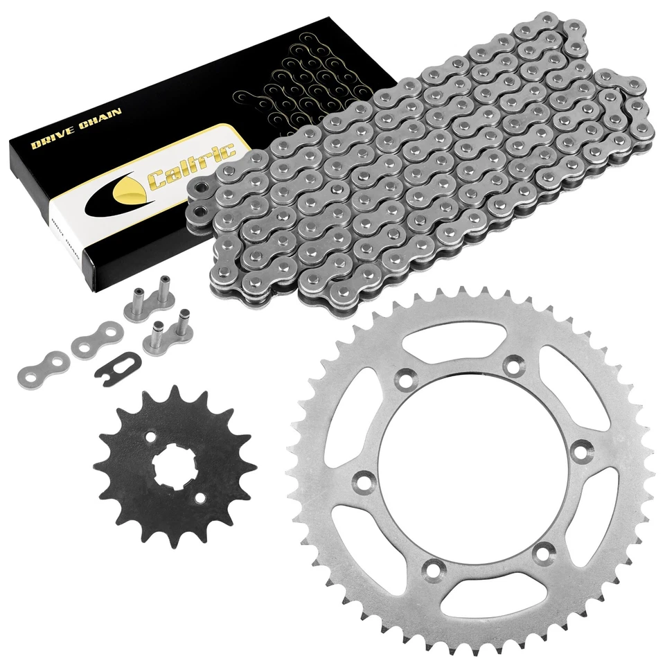 Drive Chain and Sprockets Kit for Yamaha TTR230 TT-R230 2005-2017 2019 2020 - Image 1 of 4