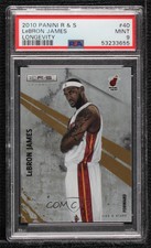 2010-11 Panini Rookies & Stars Longevity LeBron James #40 PSA 9 MINT