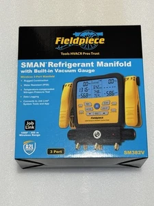 Fieldpiece SM382V SMAN Wireless Refrigerant Manifold (3-Port) - Picture 1 of 4