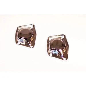 Torsion Caps, Swing Axle, without Hole, Chrome, Pair Dunebuggy & VW - Picture 1 of 1