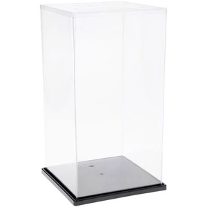 Cubierta de exhibición plegable de plástico ExpoCase para muñecas, 10,5" de ancho x 10,5" de profundidad x 20" de alto - Imagen 1 de 4