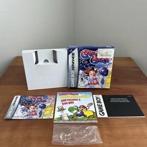 Crazy Chase Nintendo Game Boy Advance boîte, manuel et notices UNIQUEMENT - Photo 1/14