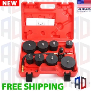 Kit probador de fugas sistema turbocompresor de 10 piezas con 4 pares de adaptadores escalonados - Imagen 1 de 5