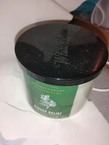 Bath & Body Works Aromatherapie 3-Docht-Kerze Eukalyptus & Minze 14,5 Oz. Neu - Bild 1 von 1