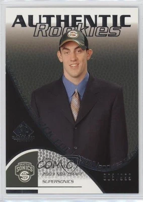 2003-04 SP Game Used Authentic Rookies /999 Nick Collison #118 Rookie RC - Image 1 of 2