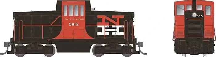 RAPIDO 48558 New Haven Railroad 0815 GE 44 Tonner Diesel DC/DCC LokSound HO - Image 1 of 1