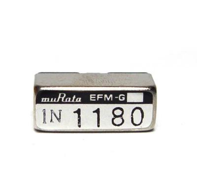 Murata Quarz-Filter / Stimmgabel-Resonator, EFM-G 1180 Hz Tuning Fork, NOS - Image 1 of 2