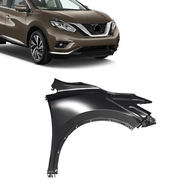 Front Right Fender Fits Nissan Murano 2015-2024 Primed Steel Passenger Side RH Foto 1 de 4