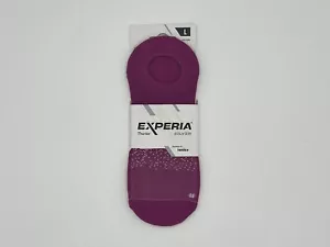 Thorlos Experia SILVER No Show Liner Socks Pink Large 2 Pairs - Picture 1 of 4