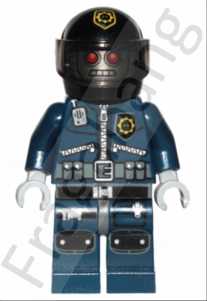 Lego 70807 The Lego Movie Robo SWAT with Helmet Minifigure  (Split From 70807) - Image 1 of 1