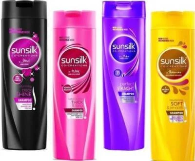 Impresionante champú Sunsilk negro-deliciosamente grueso y largo perfecto recto y suave Foto 1 de 4