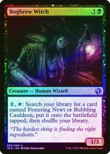 1x Bogbrew Witch - FOIL - NM - Iconic Masters - SPARROW MAGIC - U - Image 1 of 1