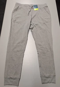 Tek Gear Herren Big & Tall Performance Strick Jogginghose - Grau Größe XLT - Bild 1 von 6