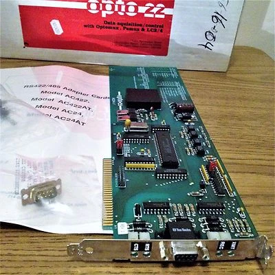 OPTO 22 AC24AT DATA AQUISITION / CONTROL WITH  OPTOMUX , PAMUX & LC2/4 - Image 1 of 4