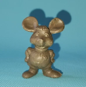 TOPO GIGIO vintage plastic figure Maria Perego's 2,5 inches tall 1970 - Picture 1 of 7