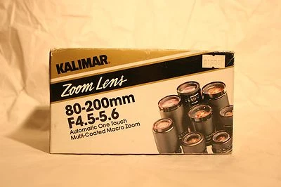Kalimar 80-200MM F4.5-5.6 Auto One Touch MC Macro 1:4 Zoom For Pentax - Vintage - Image 1 of 3