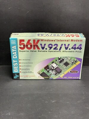 Best Data 56K External Modem Smart One V.92/V.44. Sealed, New. - Image 1 of 2