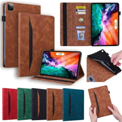 Capa estojo suporte couro inteligente Air Pro 2025 para iPad 10ª 9ª 8ª 7 6 5ª geração - Imagem 1 de 4