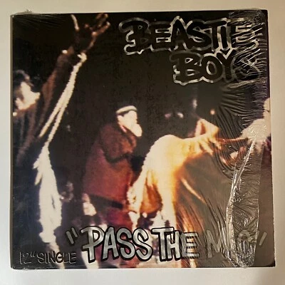 BEASTIE BOYS "PASS THE MIC" VINTAGE 1992 CAPITOL RECORDS 12" VINYL EP  NM/NM Foto 1 de 4