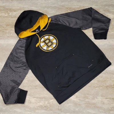 MAJESTIC SUDADERA CON CAPUCHA PARA HOMBRE THERMABASE BOSTON BRUINS TALLA XL Foto 1 de 4