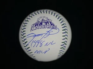 SAMMY SOSA SIGNED OFFICIAL 1998 ALL STAR GAME BASEBALL W/ "1998 NL MVP" JSA COA - Picture 1 of 2
