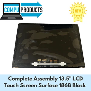Microsoft Surface Laptop 3/4 gen 1867-195 13.5" LCD Touch Screen Digitizer Black - Picture 1 of 3